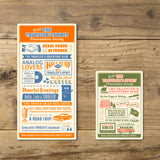 TRAVELER'S Notebook Passport Size Plastic Sheet 2026