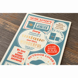 TRAVELER'S notebook Plastic Sheet 2027