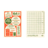 TRAVELER'S notebook Passport Size Plastic Sheet 2027