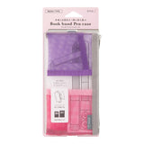 MD Book Band Pen Case B6-A5 Mesh Pink