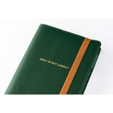 HOBONICHI A6 Cover 2025 Only is Not Lonely Ivory Green