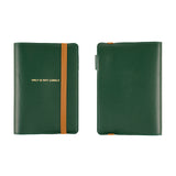 HOBONICHI A6 Cover 2025 Only is Not Lonely Ivory Green