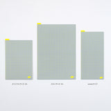 HOBONICHI Pencil Board A6 size Ice Gray x Yellow