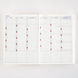 HOBONICHI 2025 English Cousin Book A5 [Daily/Jan start/Mon Start]