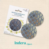 LDS Batik Coasters 2pcs Indera