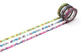 MT Slim 6mm Washi Tape Set Deco Retro