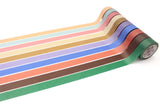 MT 10 Cols Washi Tape W15mm Set Muted Colours
