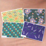 LIFE DESIGN STUDIO Batik & Songket Cards Melur