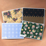 LIFE DESIGN STUDIO Batik & Songket Cards Melati