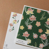 LIFE DESIGN STUDIO Batik & Songket Cards Melati