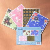 LIFE DESIGN STUDIO Batik & Songket Cards Mawar