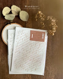 NOVE Calligraphy Layering A5 Background Paper Pack 1