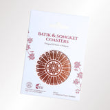 LDS Batik & Songket Coasters 2pcs Pink