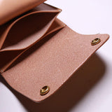 TSL Leather Small Budget Wallet Natural