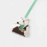 MD Embroidery Bookmarker Polar Bear