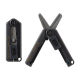 MD XS Compact Scissors Serrated Black