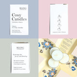 LDS Cosy Candles 4pcs Vanilla