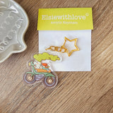 EWL Acrylic Keychain : Kakpoot Motorcycle