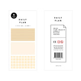 SUATELIER Sticky Memo Daily Plan 66 Checkered 3