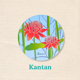 LDS Batik Coaster Bunga [2pcs] Kantan
