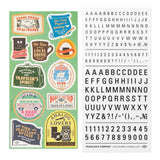 TRAVELER'S Notebook Customised Sticker Set for Diary 2026