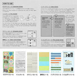 TRAVELER'S Notebook Customised Sticker Set for Diary 2026