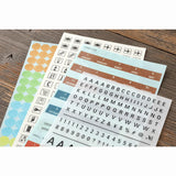 TRAVELER'S notebook Customized Sticker Set for Diary 2027