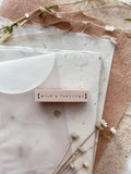 NOVE Simple Words Rubber Stamp Mood & Feelings