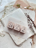 NOVE Tiny Rubber Stamp Tea House