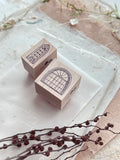 NOVE Tiny Rubber Stamp Arched Window