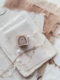 NOVE Tiny Rubber Stamp Arched Window