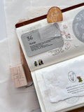 NOVE Scrabble Rubber Stamp Remember to Smile