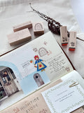 NOVE Scrabble Rubber Stamp Stationery Lover