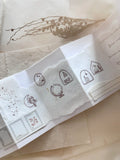 NOVE Tiny Rubber Stamp Tea House