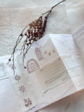 NOVE Tiny Rubber Stamp Gothic Window