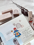 NOVE Simple Words Rubber Stamp Secret