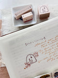 NOVE Simple Words Rubber Stamp Secret