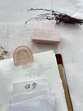 NOVE Tiny Journal Clip Arched Window