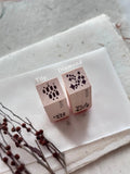 NOVE Tiny Pattern Rubber Stamp Tile