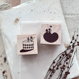 NOVE Little People Rubber Stamp Little Couple