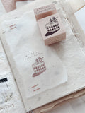 NOVE Little People Rubber Stamp Candle