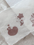 NOVE Little People Rubber Stamp Stars
