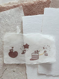 NOVE Little People Rubber Stamp Stars