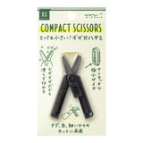 MD XS Compact Scissors Serrated Black
