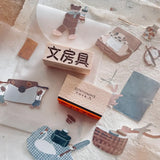 NOVE Tokyo Ltd [Origami Words] Rubber Stamp Stationery
