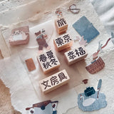 NOVE Tokyo Ltd [Origami Words] Rubber Stamp Stationery