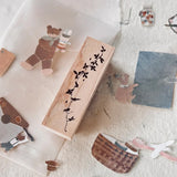 NOVE Tokyo Ltd Rubber Stamp String Leaves