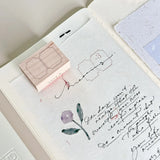NOVE Jourt'aime 2 Rubber Stamps Ticket 2