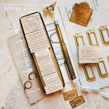 PENSPAPERSPLANNER Rubber Stamp Stationery Journey