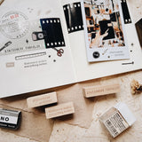 PENSPAPERSPLANNER Rubber Stamp Stationery Journey